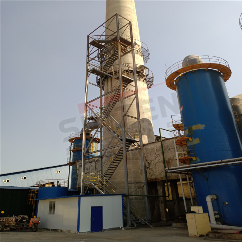 煙氣排放連續(xù)監(jiān)測系統(tǒng)—爬梯平臺如何搭建？