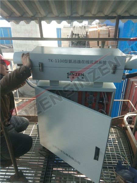 出現(xiàn)的問(wèn)題：氨逃逸數(shù)值為0。